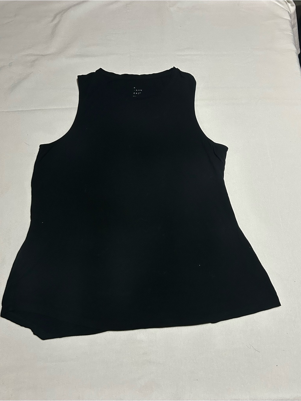 a new day Black Sleeveless High-Neck Tank Top